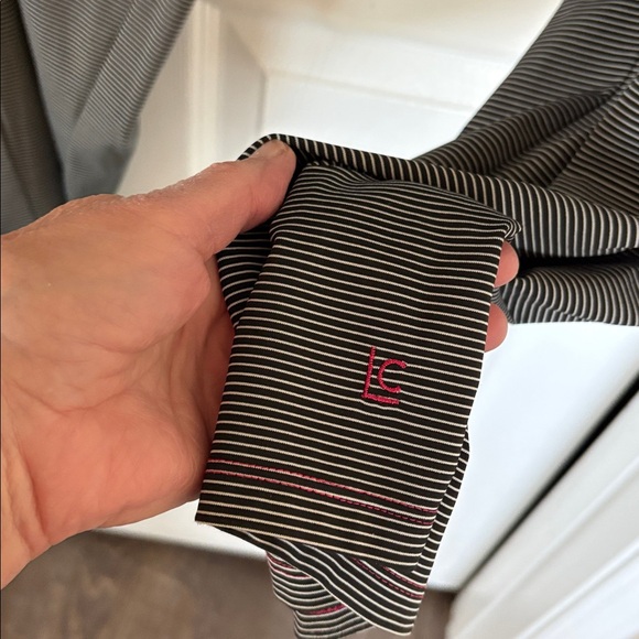 Liz Claiborne Charcoal and Pink Lounge Set - Picture 8 of 9